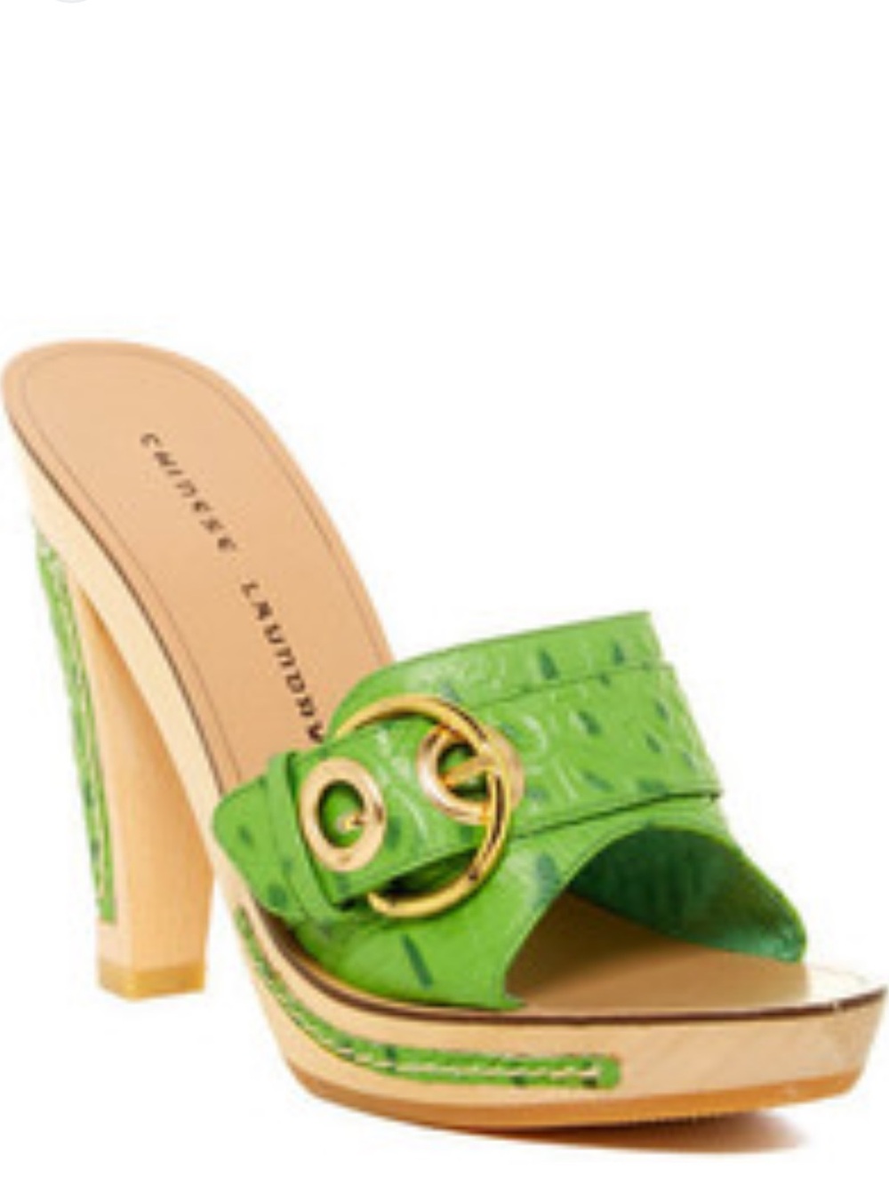 Chinese Laundry Amore Platform Heel Leather Sandals